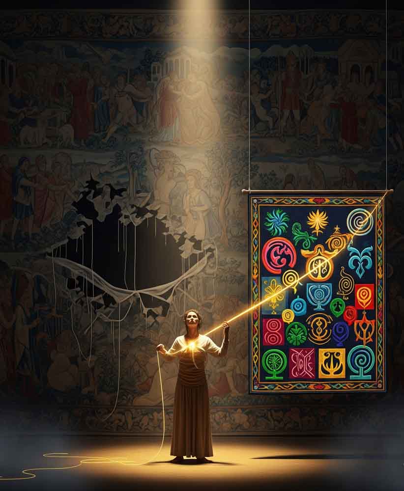 '세상은 이야기로 만들어졌다' 결론 단락 이미지