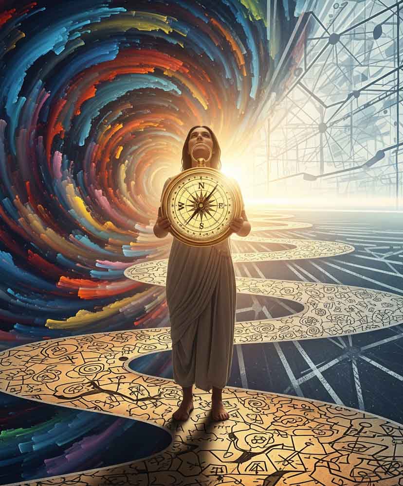 거짓말하는 사람들의 문단 끝 이미지