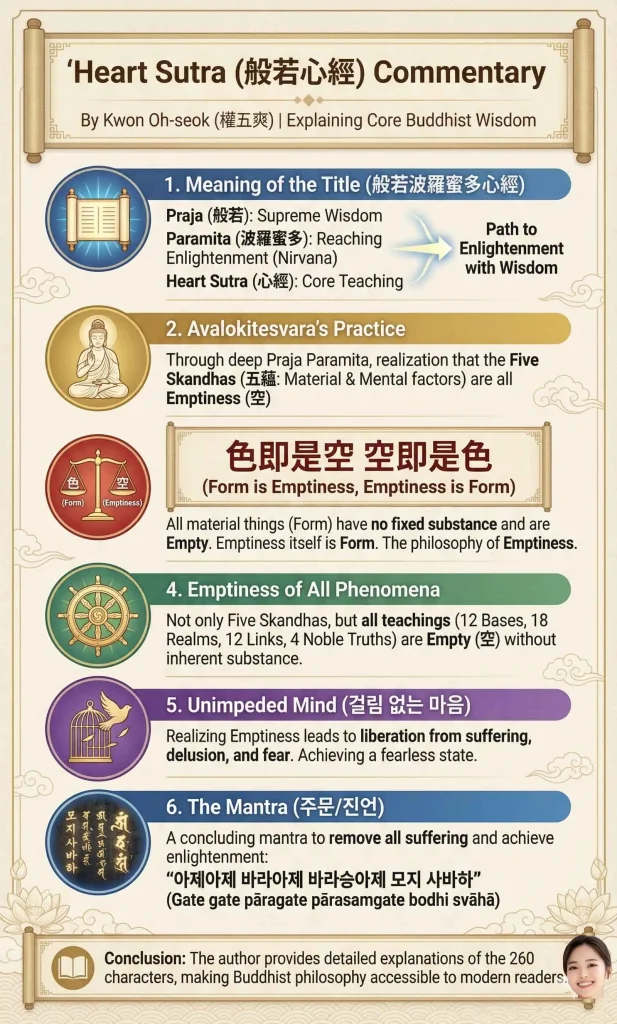 반야심경 인포그래픽