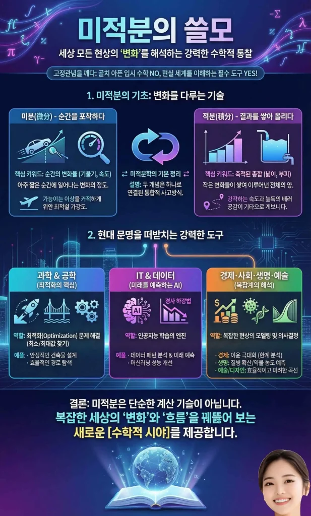 미적분의 쓸모 인포그래픽-1