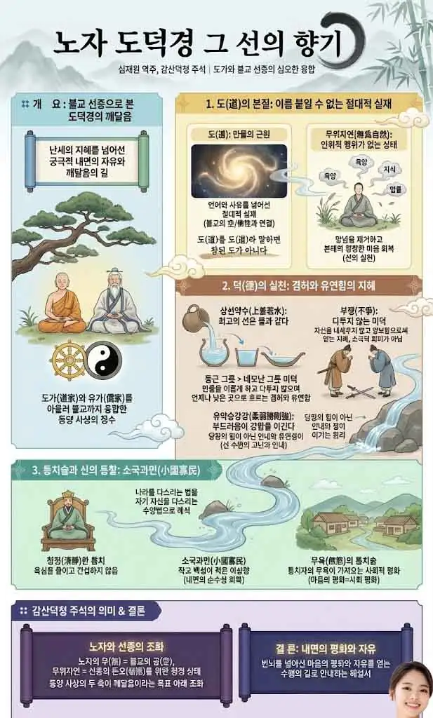 노자 도덕경 그 선의 향기 인포그래픽-1
