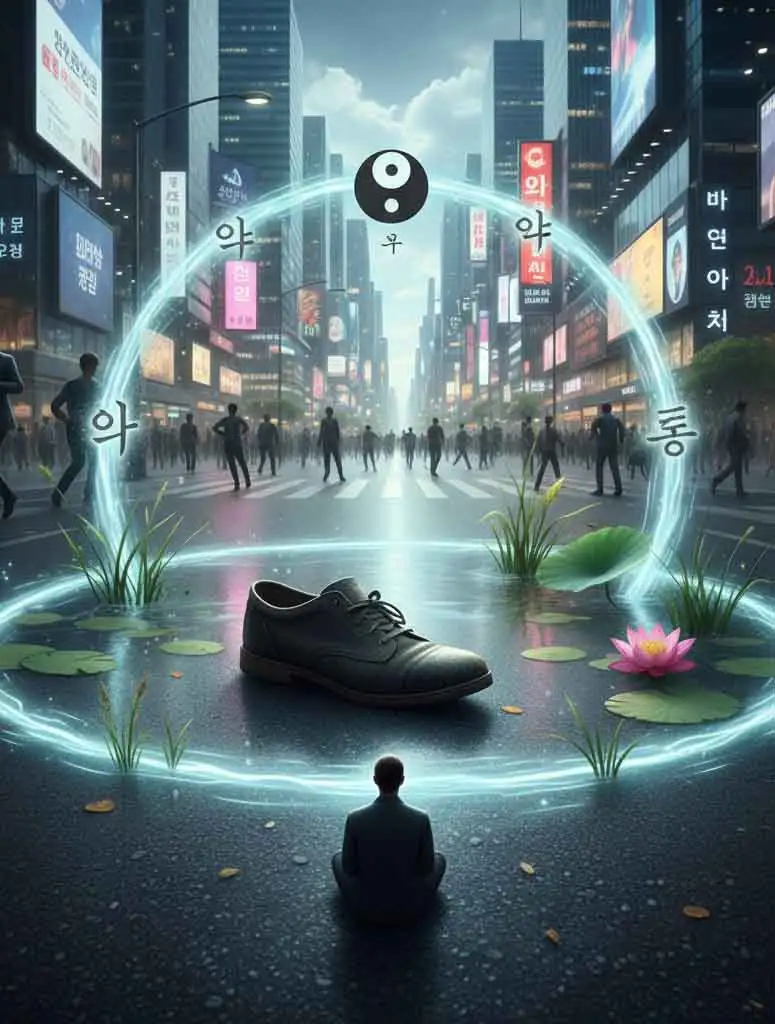 인간은 버려진 신발짝과 같다 끝단 이미지