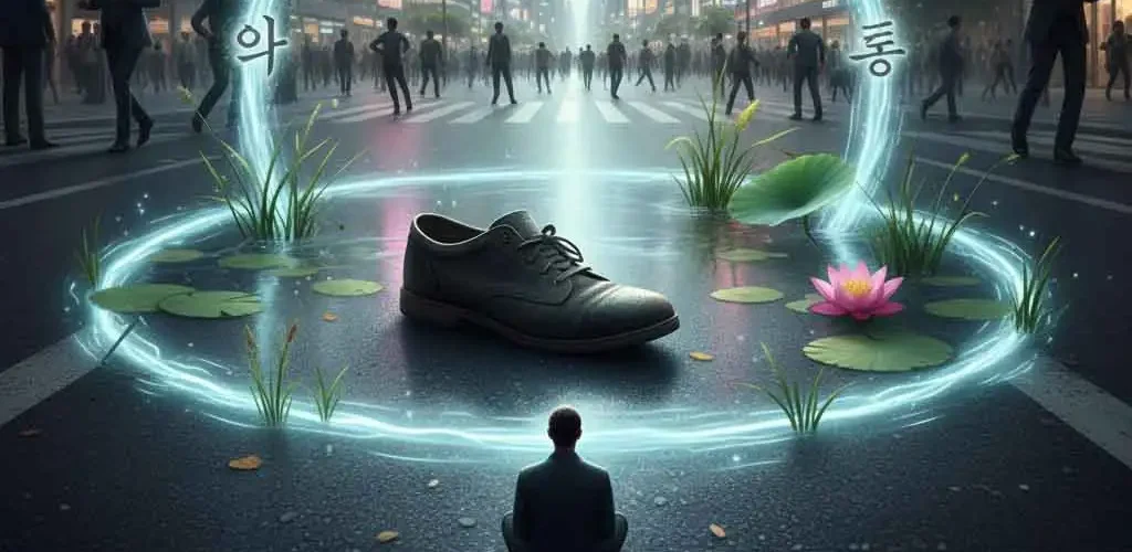 인간은 버려진 신발짝과 같다 표지 이미지