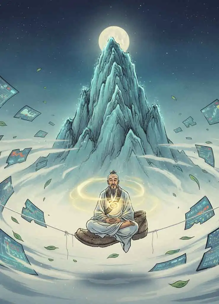 털끝에 놓인 태산을 어이할까 끝단 이미지