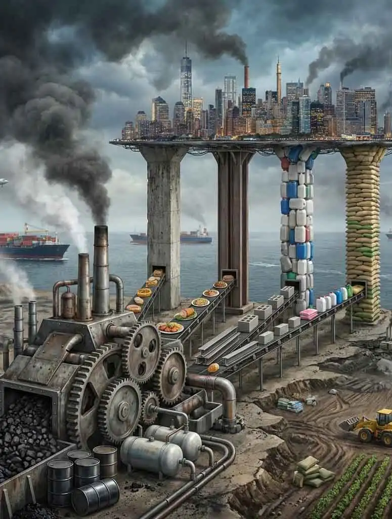 세상은 실제로 어떻게 돌아가는가 끝단 이미지