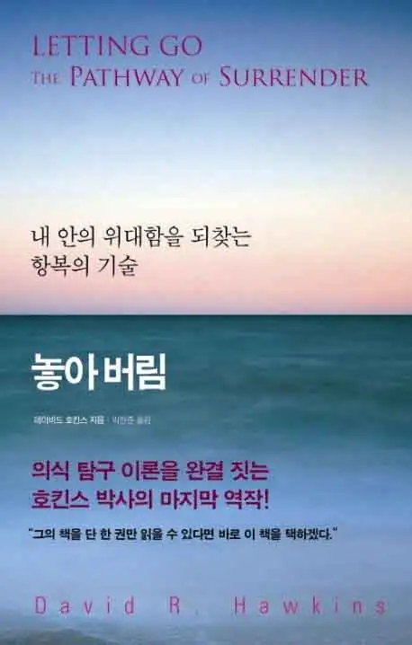 놓아버림 책 표지 이미지