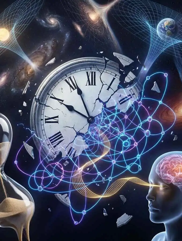 시간은 흐르지 않는다 끝단 이미지