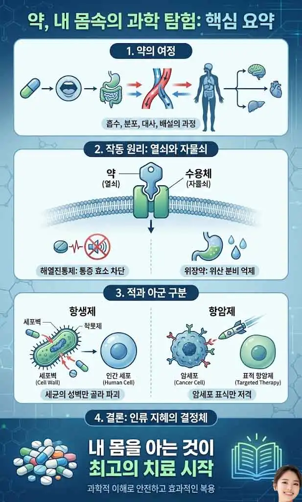 약이 듣는 이유를 과학으로 쉽게 설명했다 인포그래픽-1