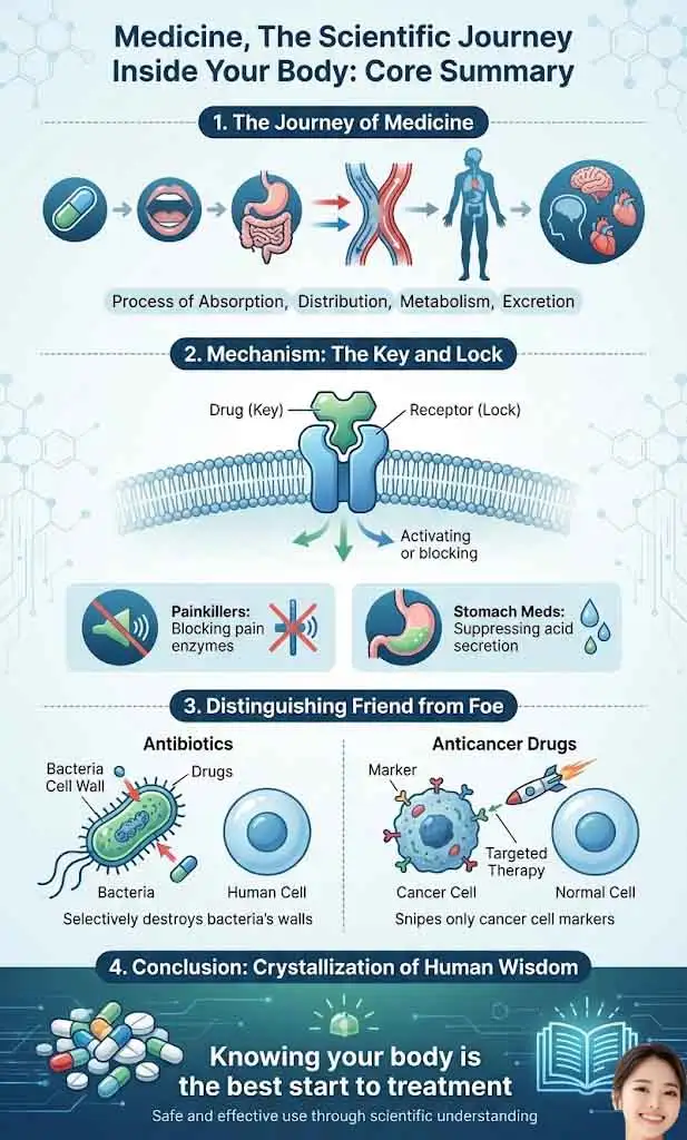 약이 듣는 이유를 과학으로 쉽게 설명했다 인포그래픽-2