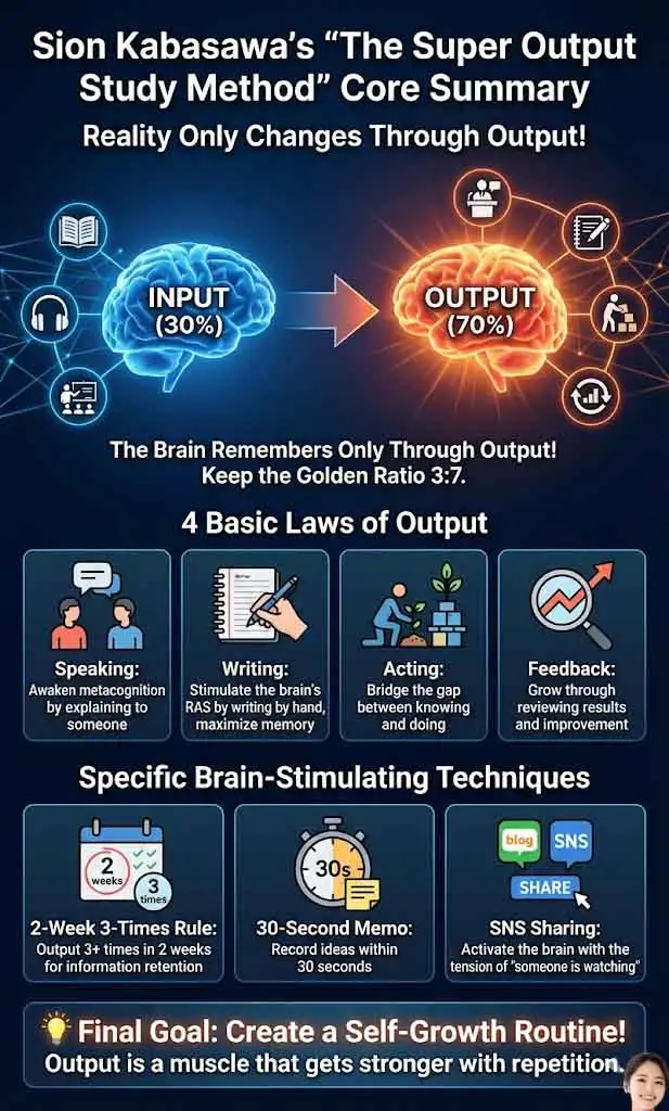 당신의 인생을 바꾸는 슈퍼 아웃풋 공부법 인포그래픽-2