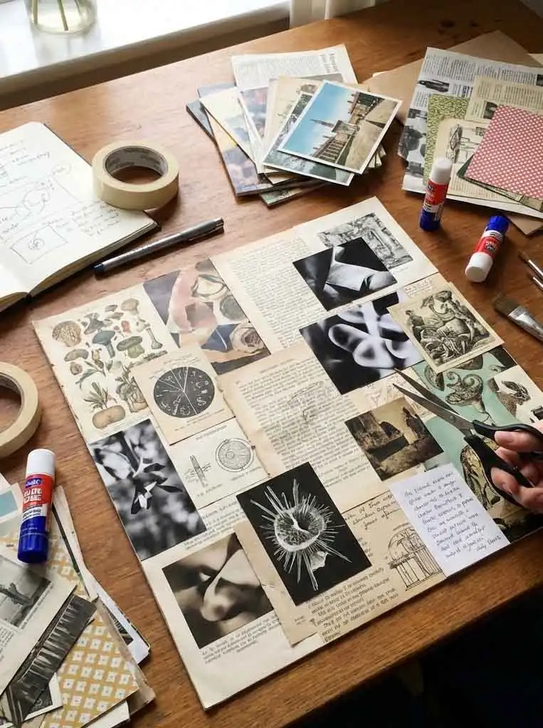 훔쳐라, 아티스트처럼 끝단 이미지