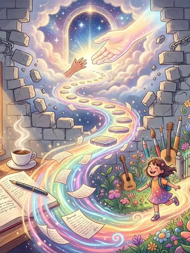 아티스트 웨이 끝단 이미지