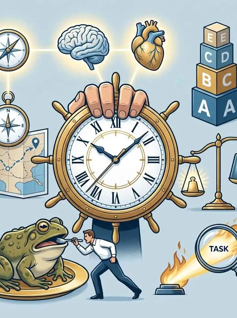 브라이언 트레이시 시간 관리론 끝단 이미지