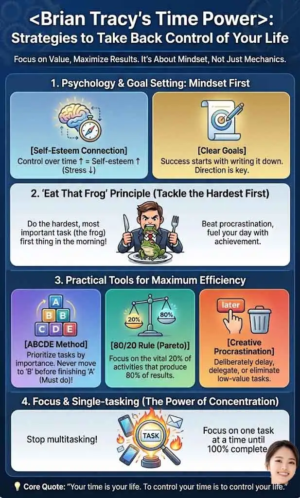 브라이언 트레이시 시간 관리론 인포그래픽-2