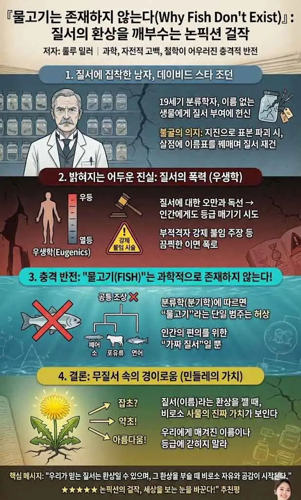 물고기는 존재하지 않는다 인포그래픽-1
