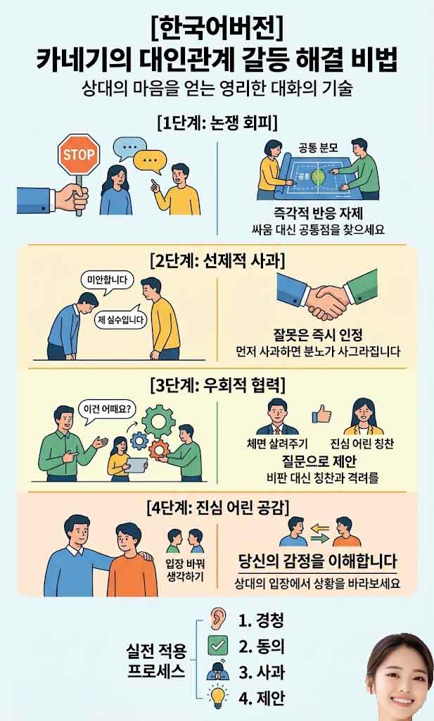 데일 카네기 긍정태도론 인포그래픽-1
