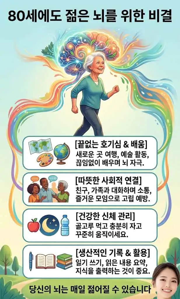 80에도 뇌가 늙지 않는 사람은 이렇게 합니다 인포그래픽-1