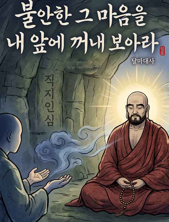 달마대사 끝단 이미지
