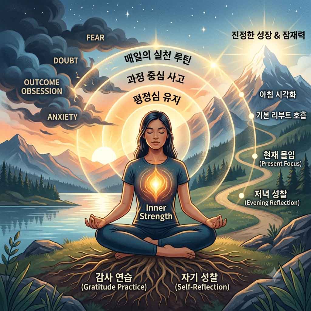 내면 근력 끝단 이미지