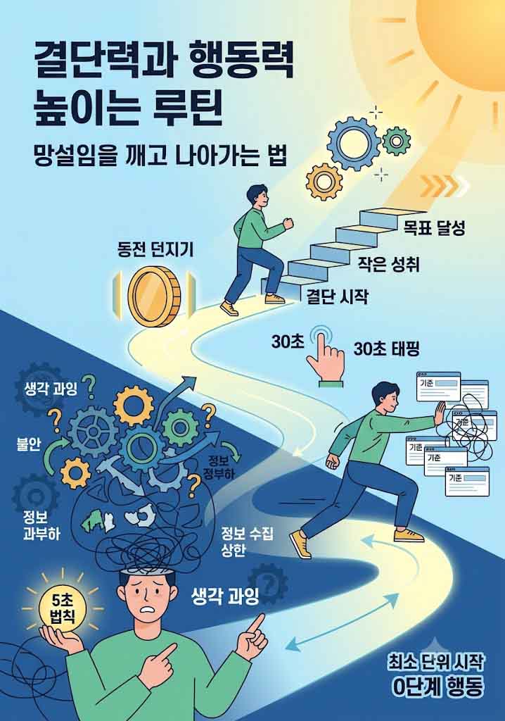 나는 왜 생각이 많을까? 끝단 이미지