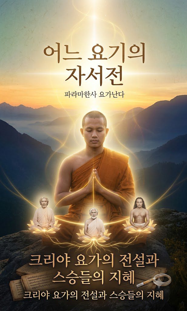 어느 요기의 자서전 끝단 이미지