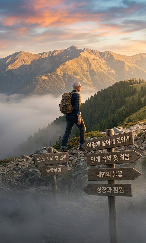 어떻게 살아낼 것인가 끝단 이미지