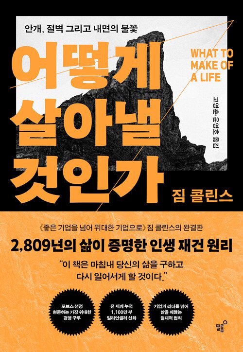 어떻게 살아낼 것인가 책 표지 이미지