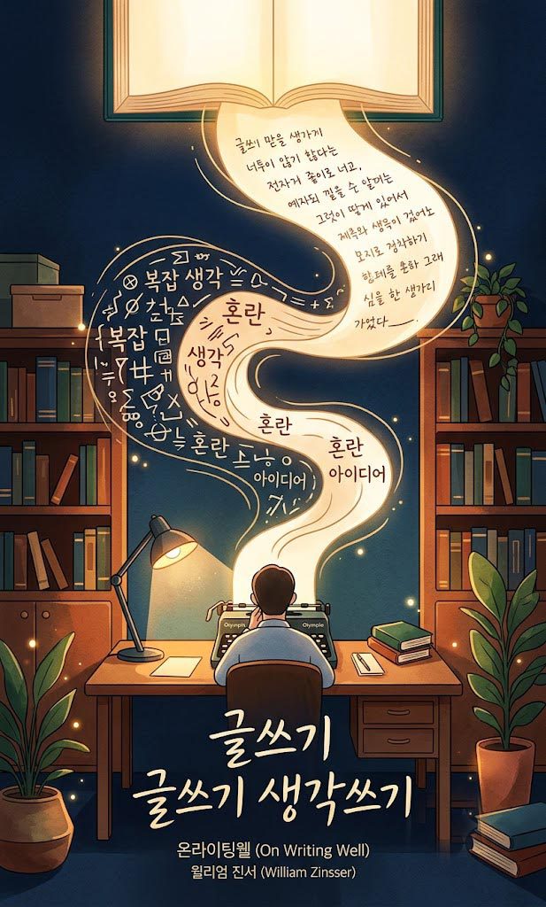 '글쓰기 생각쓰기 끝단 이미지