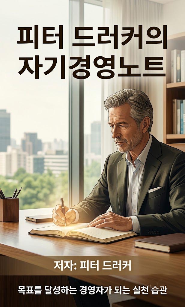 피터 드러커의 자기경영노트 끝단 이미지