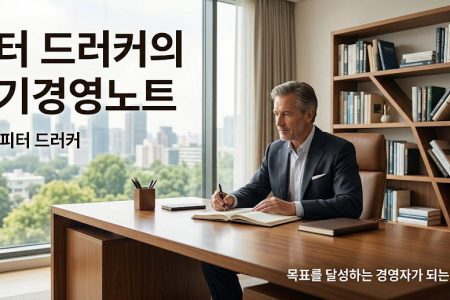 피터 드러커의 자기경영노트 표지 이미지