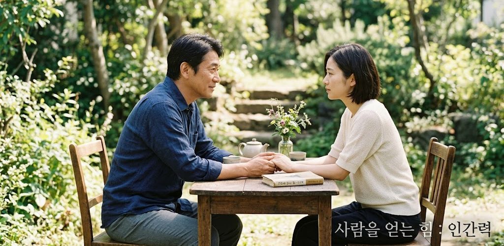 사람을 얻는 힘 : 인간력 표지 이미지