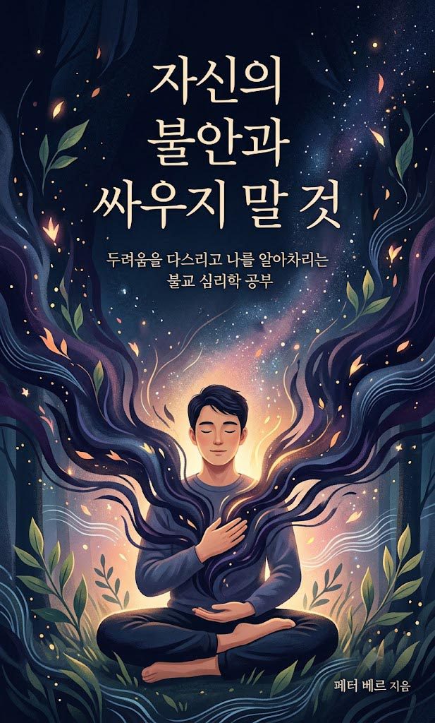 자신의 불안과 싸우지 말 것 끝단 이미지