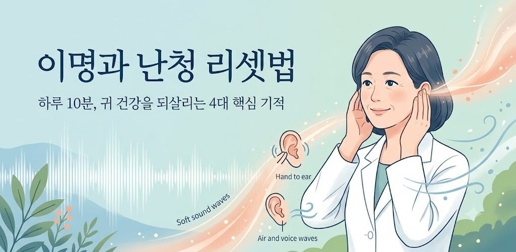 '이명과 난청 리셋법 표지 이미지