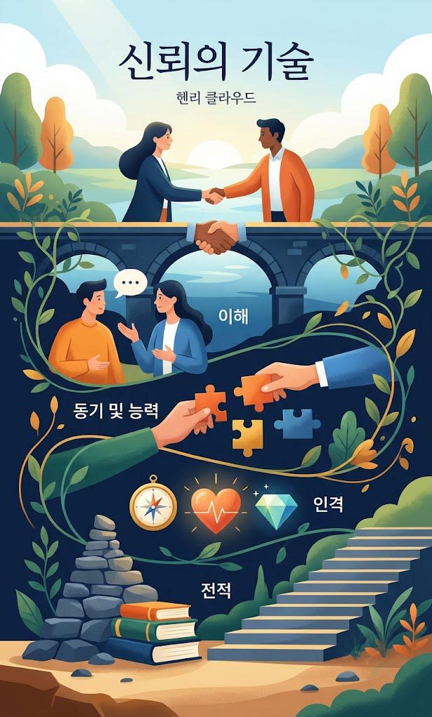 신뢰의 기술 끝단 이미지